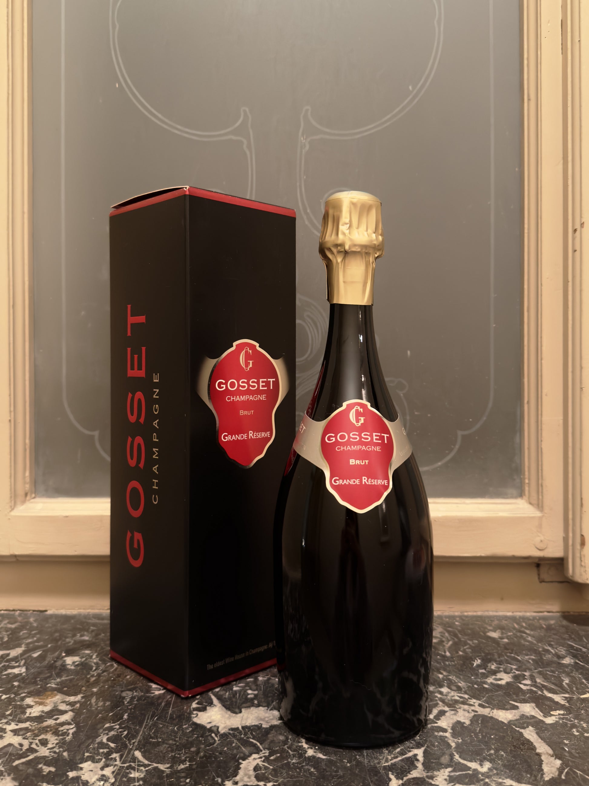CHAMPAGNE GOSSET GRANDE RÉSERVE BRUT 75 cL GIFT BOX