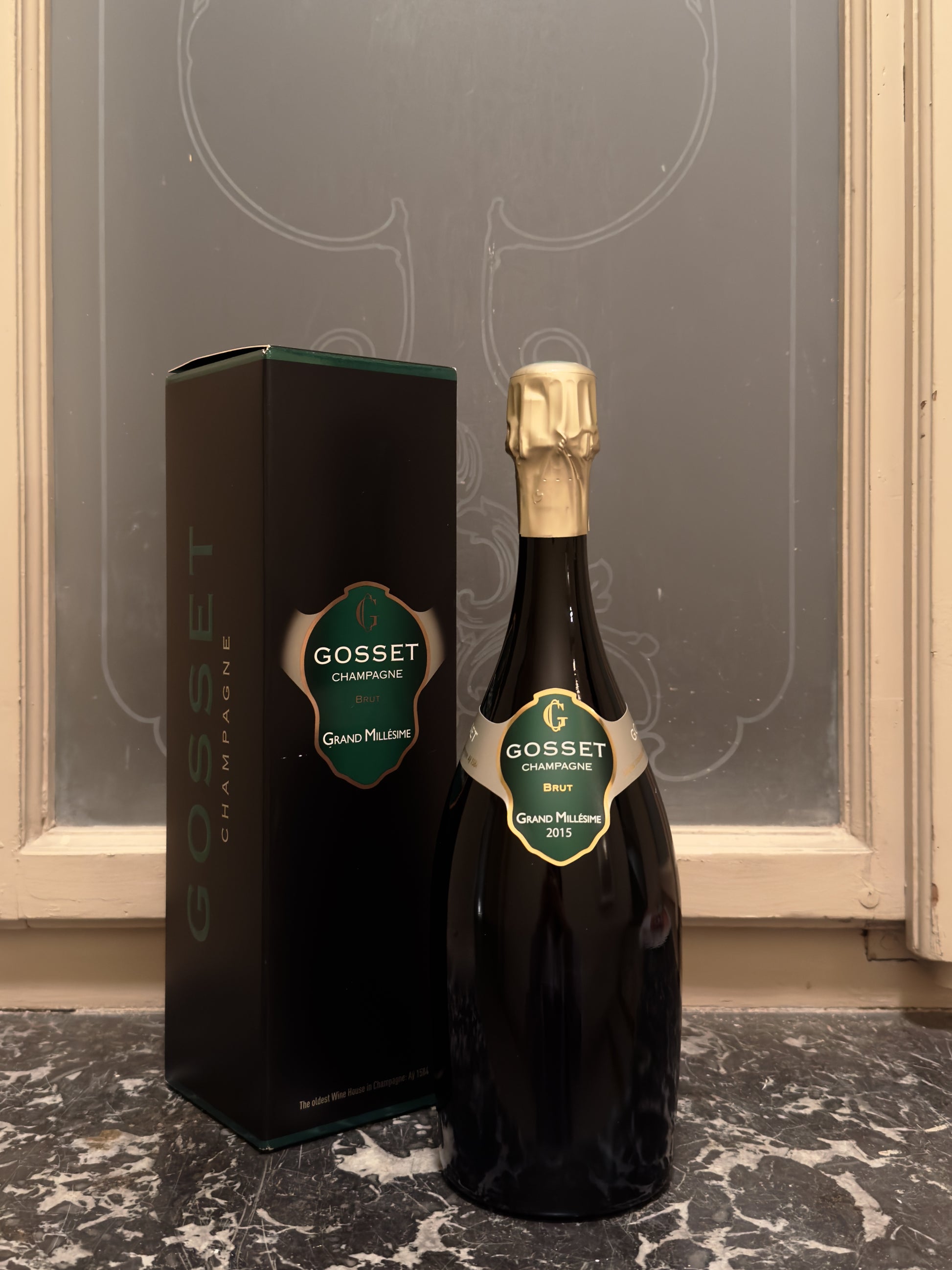 CHAMPAGNE GOSSET GRAND MILLÉSIME BRUT 2015 75 cL GIFT BOX