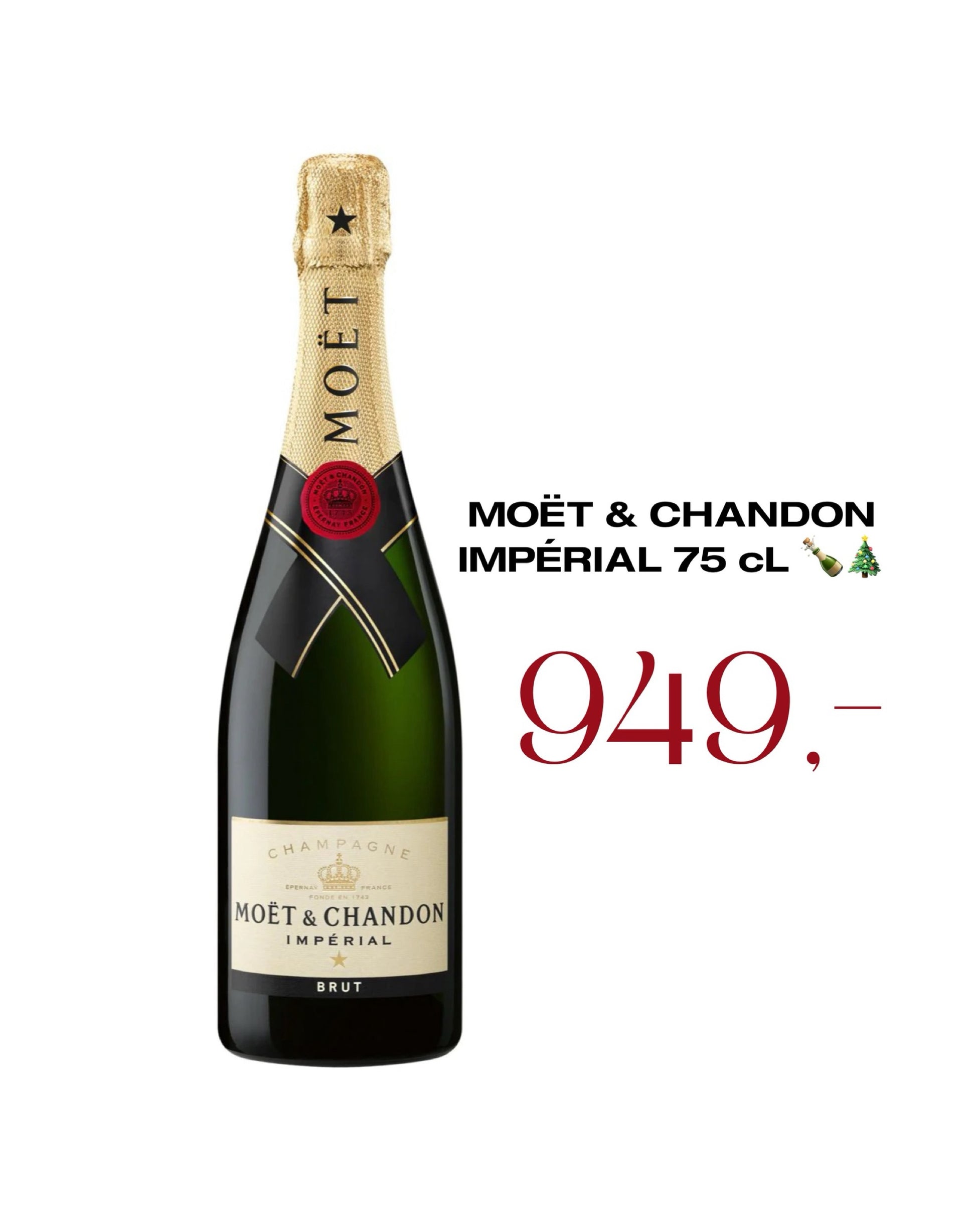 MOËT & CHANDON MOËT IMPÉRIAL BRUT 75 cL