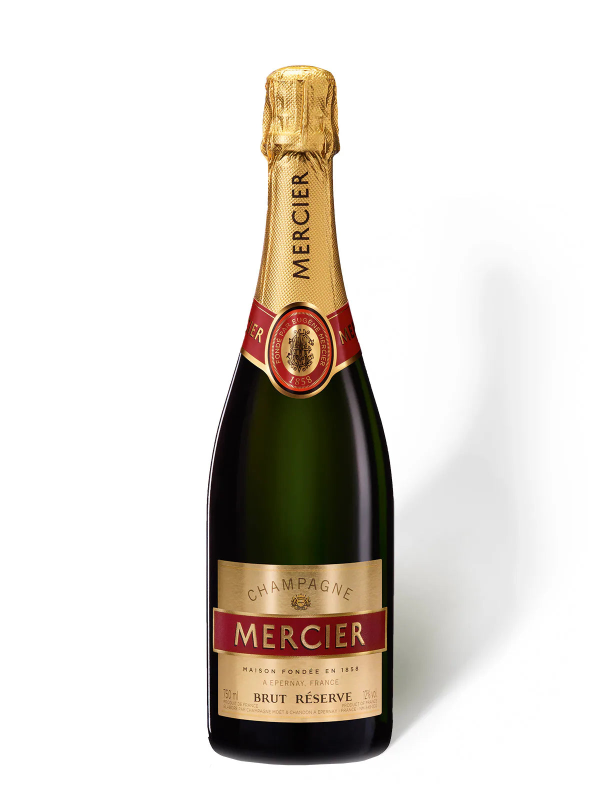 CHAMPAGNE MERCIER BRUT RÉSERVE 75 cL