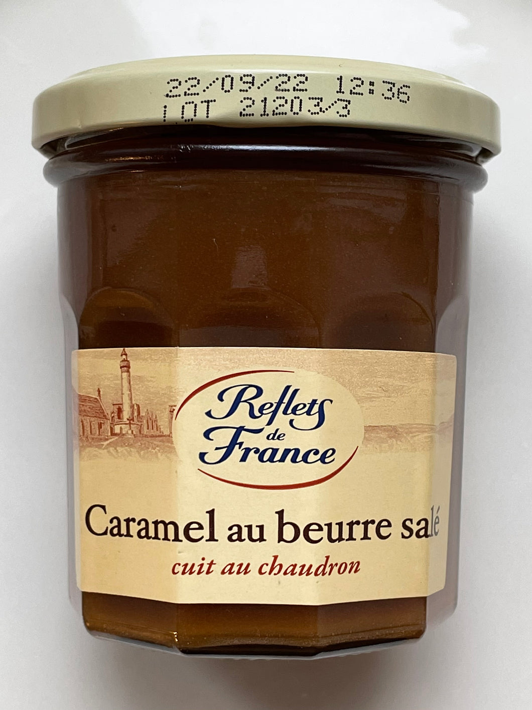 Reflets de France Caramel au beurre salé ~ cuit au chaudron 210 g ~ slaný karamel