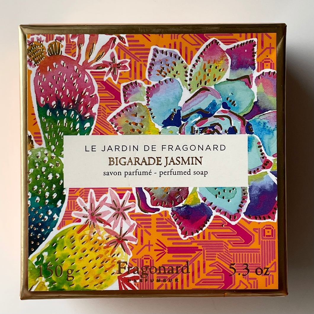 LE JARDIN DE FRAGONARD ~ bigarade jasmin savon parfumé 150 g ~ jasmín