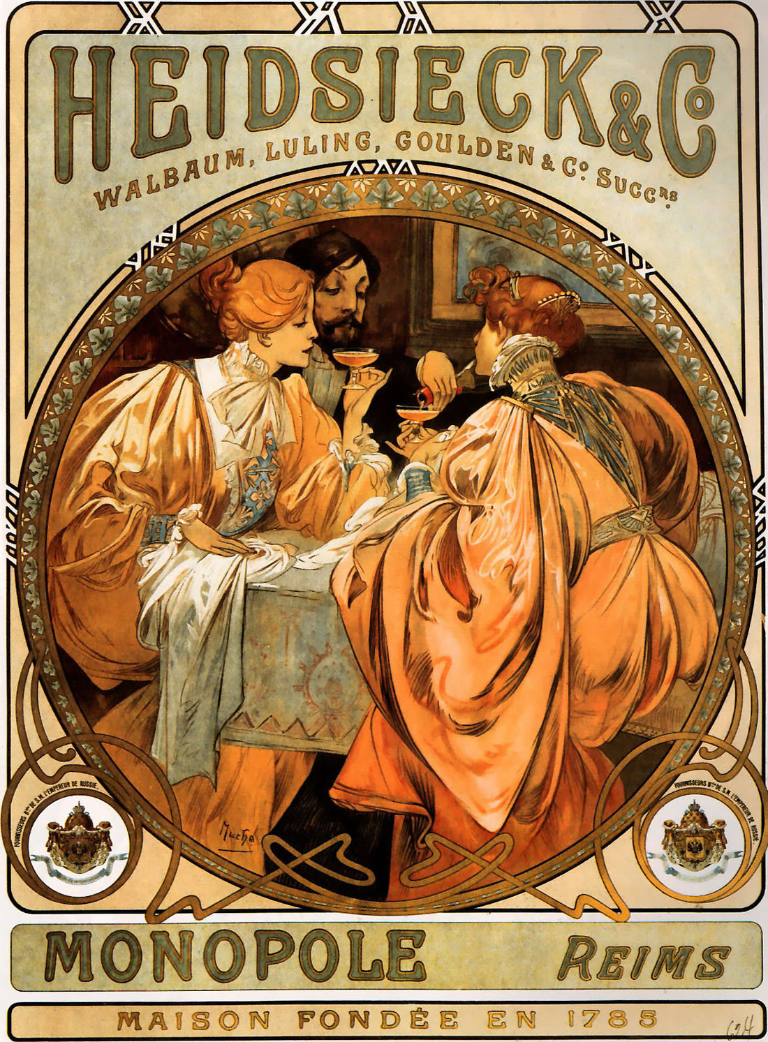 Šampaňské „Heidsieck & Co.”