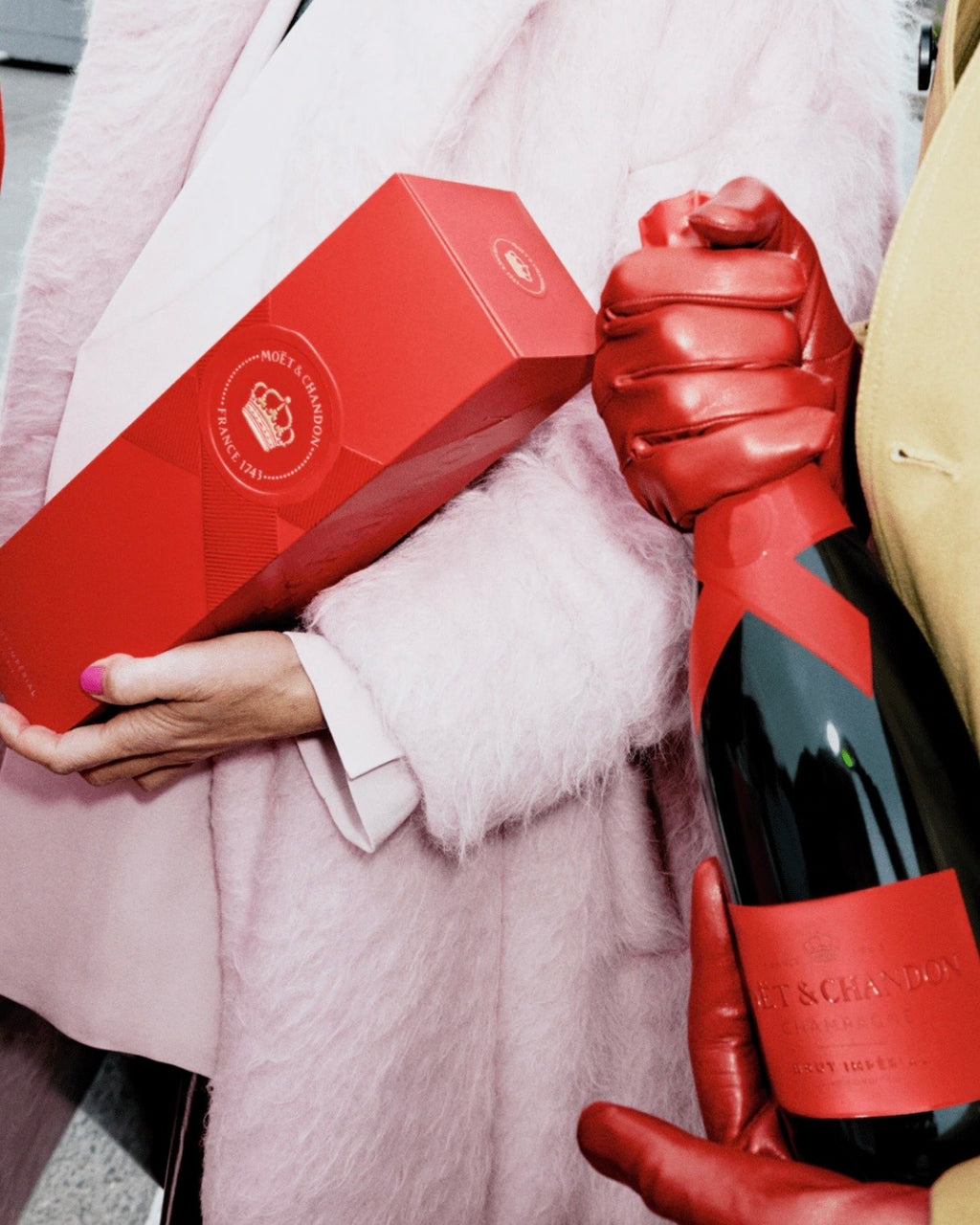 MOËT & CHANDON MOËT IMPÉRIAL BRUT RED LIMITED EDITION 75 cL GIFT BOX, GIFT BAG