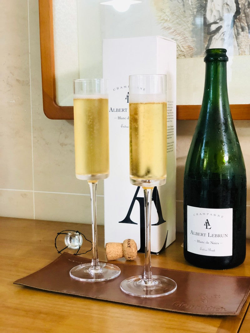 CHAMPAGNE ALBERT LEBRUN BLANC DE NOIRS EXTRA BRUT 75 cL GIFT BOX