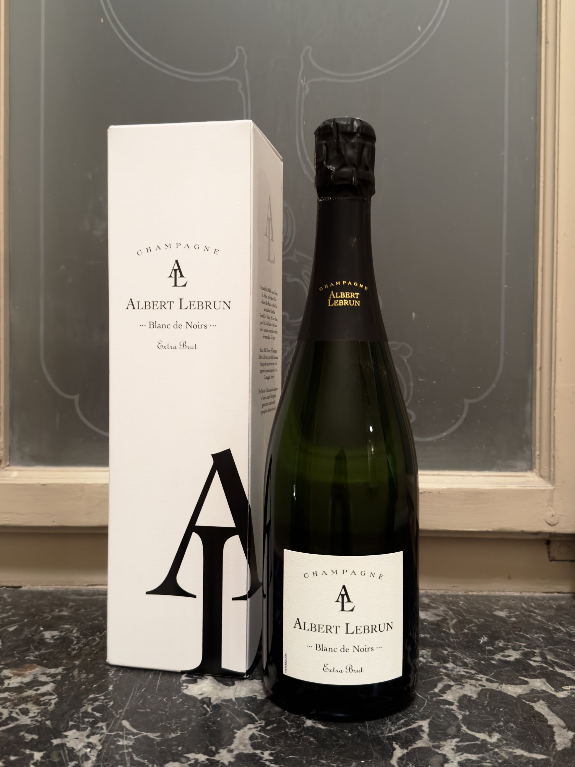 CHAMPAGNE ALBERT LEBRUN BLANC DE NOIRS EXTRA BRUT 75 cL GIFT BOX