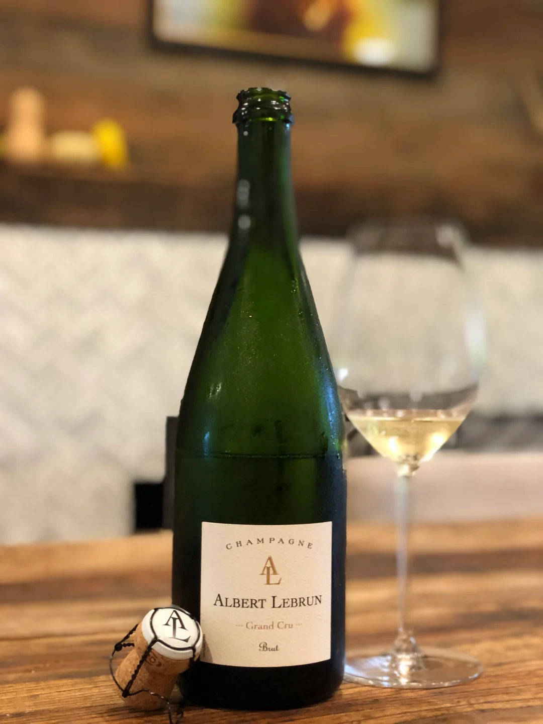 CHAMPAGNE ALBERT LEBRUN GRAND CRU BRUT 75 cL GIFT BOX