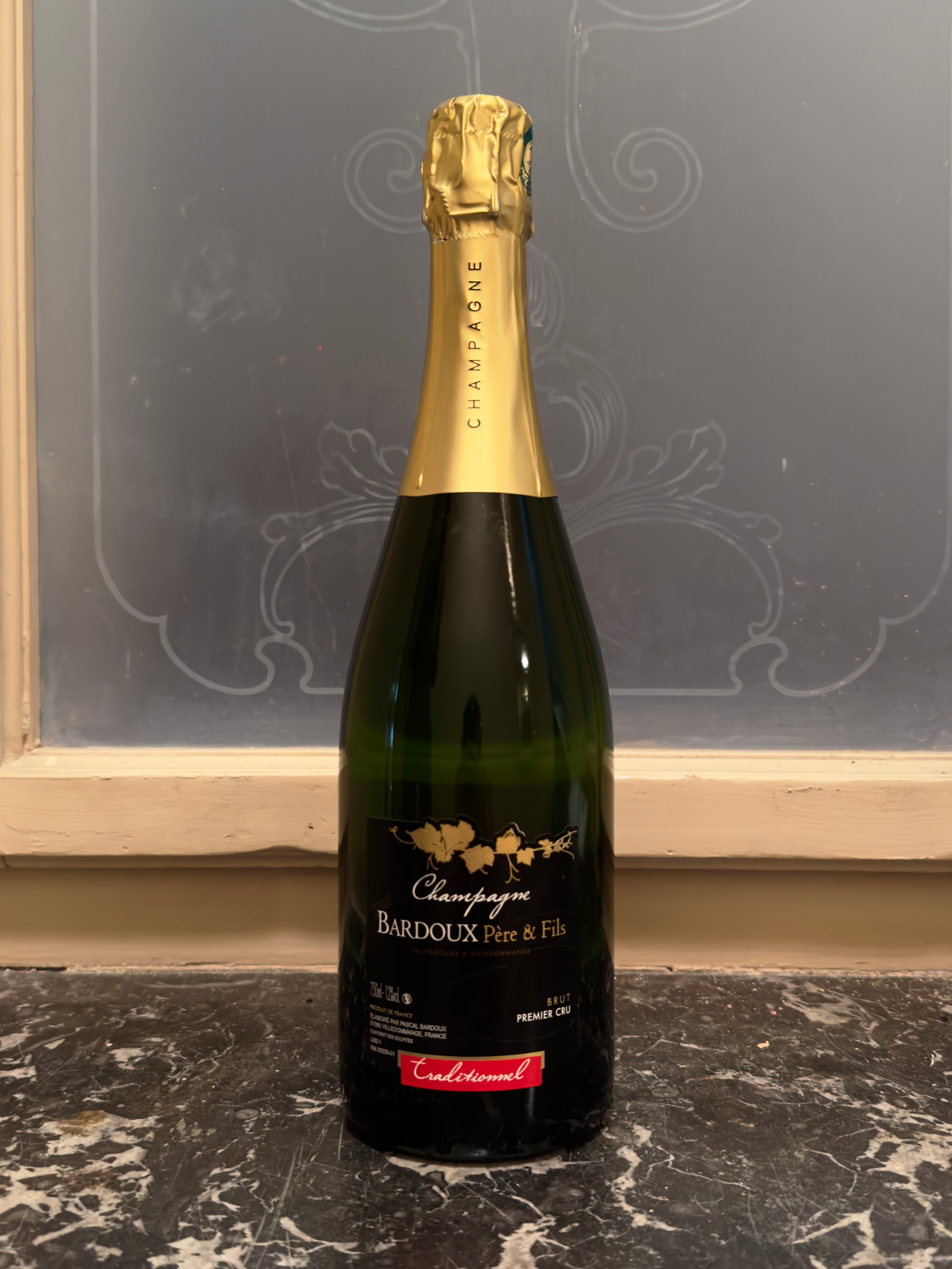 CHAMPAGNE BARDOUX PÉRE & FILS TRADITIONNEL BRUT PREMIER CRU 75 cL