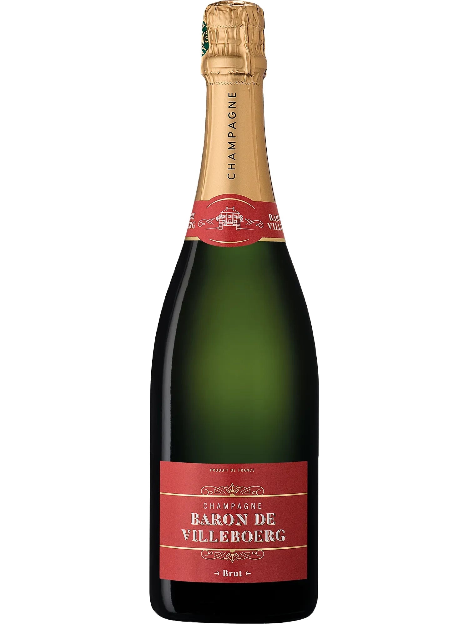 CHAMPAGNE BARON DE VILLEBOERG BRUT 75 cL