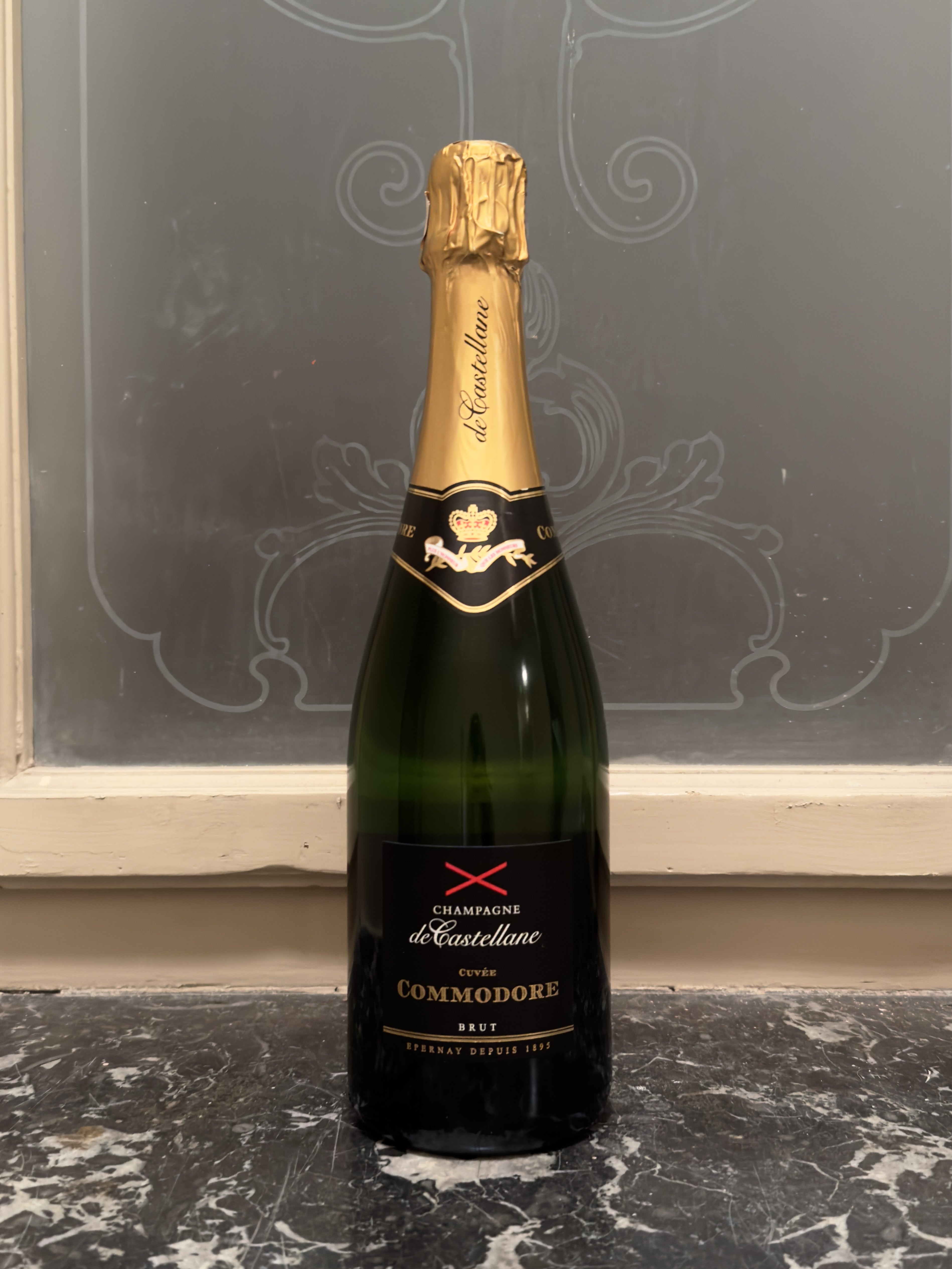 CHAMPAGNE DE CASTELLANE CUVÉE COMMODORE BRUT 75 cL
