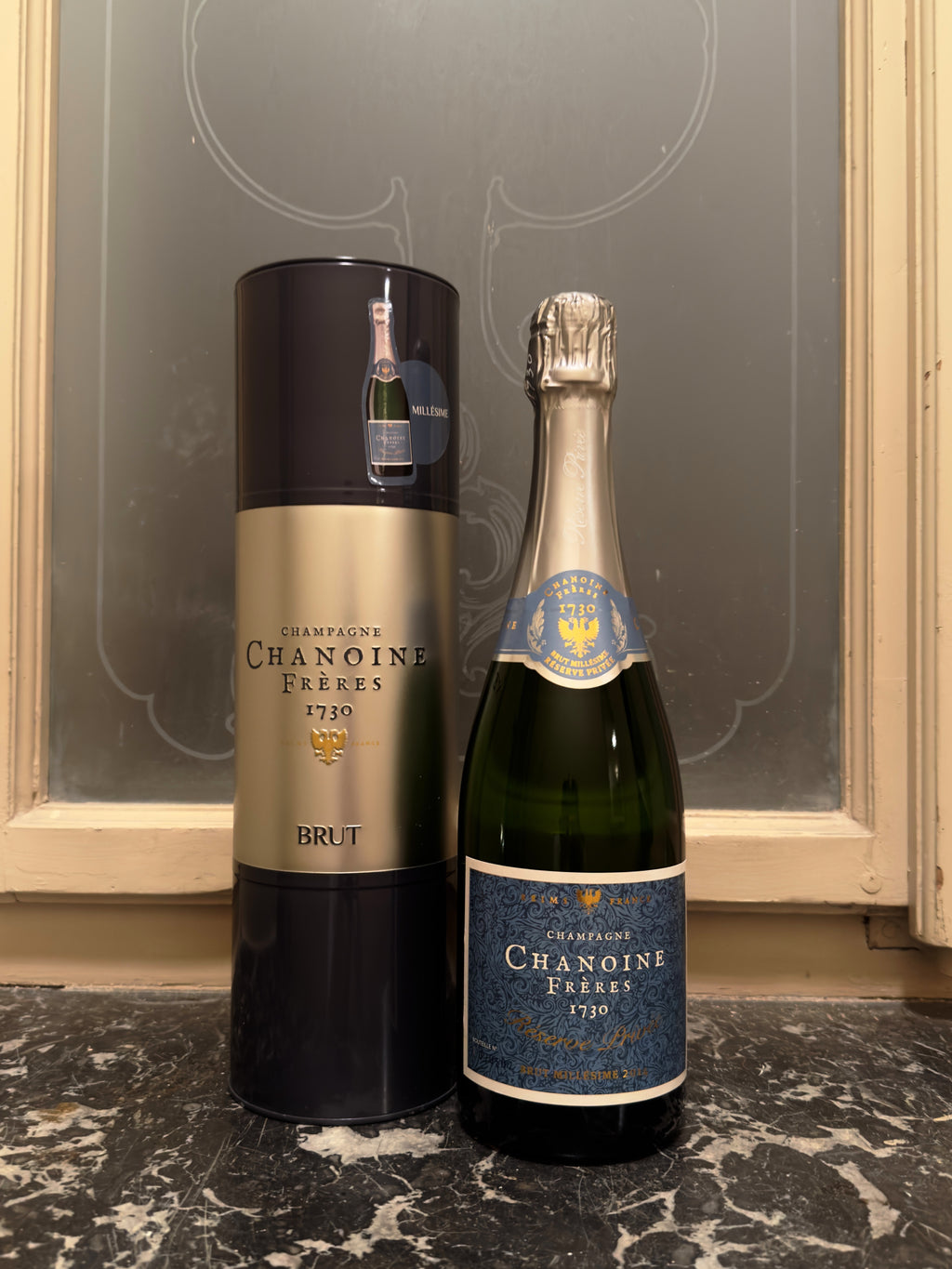 CHAMPAGNE CHANOINE FRÈRES 1730 BRUT MILLÉSIME 2014 RÉSERVE PRIVÉE 75 cL GIFT BOX