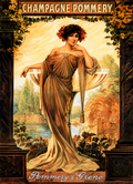 Pommery Art Nouveau Poster