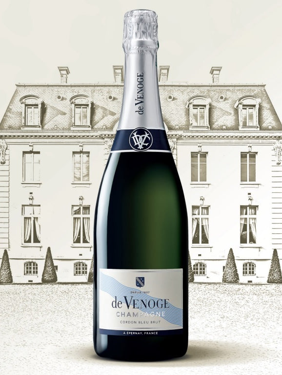 CHAMPAGNE DE VENOGE CORDON BLEU BRUT 75 cL GIFT BOX