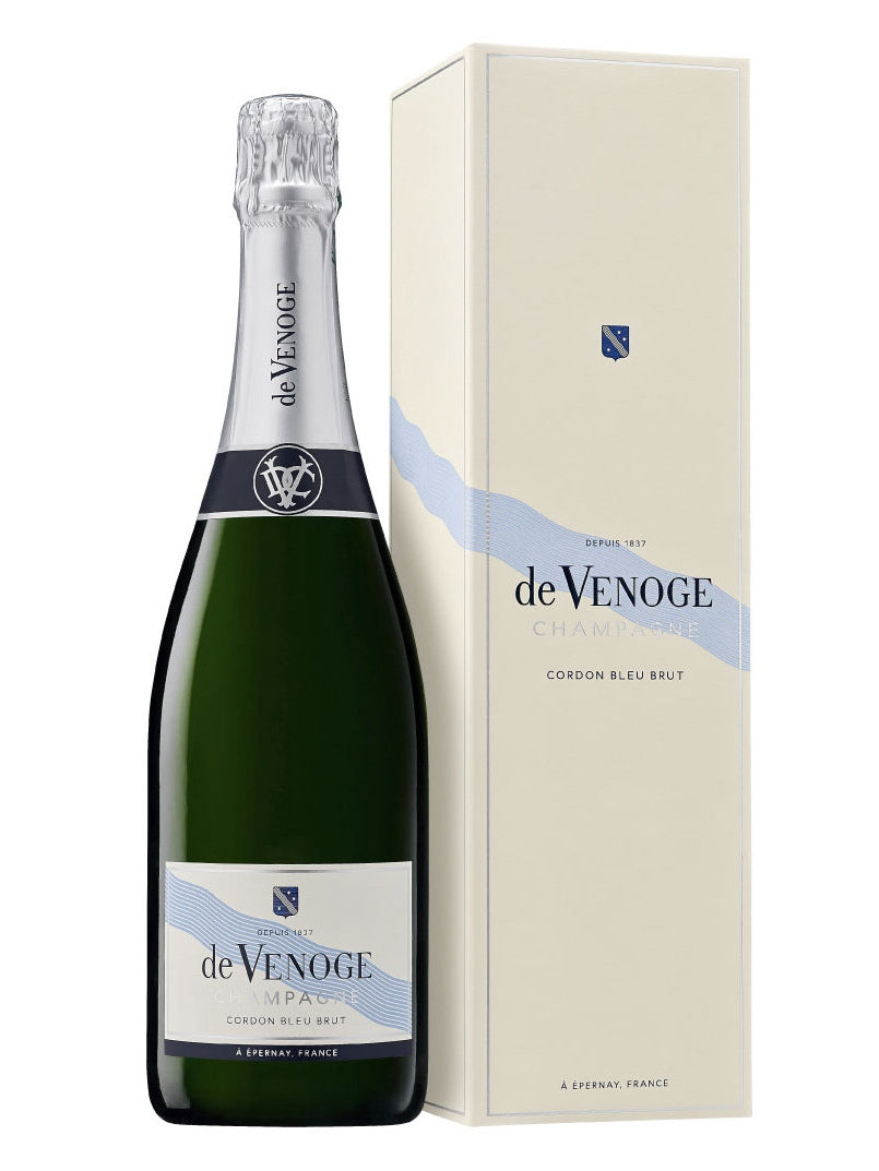 CHAMPAGNE DE VENOGE CORDON BLEU BRUT 75 cL GIFT BOX