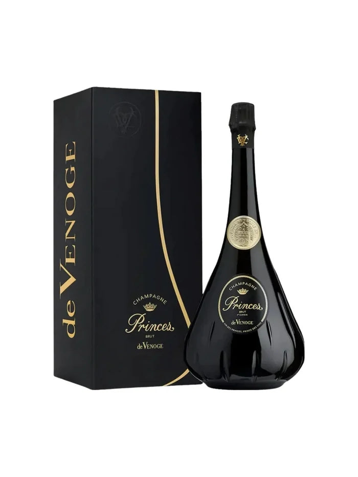 CHAMPAGNE DE VENOGE PRINCES BRUT 1ER EDITION 75 cL GIFT BOX, GIFT BAG