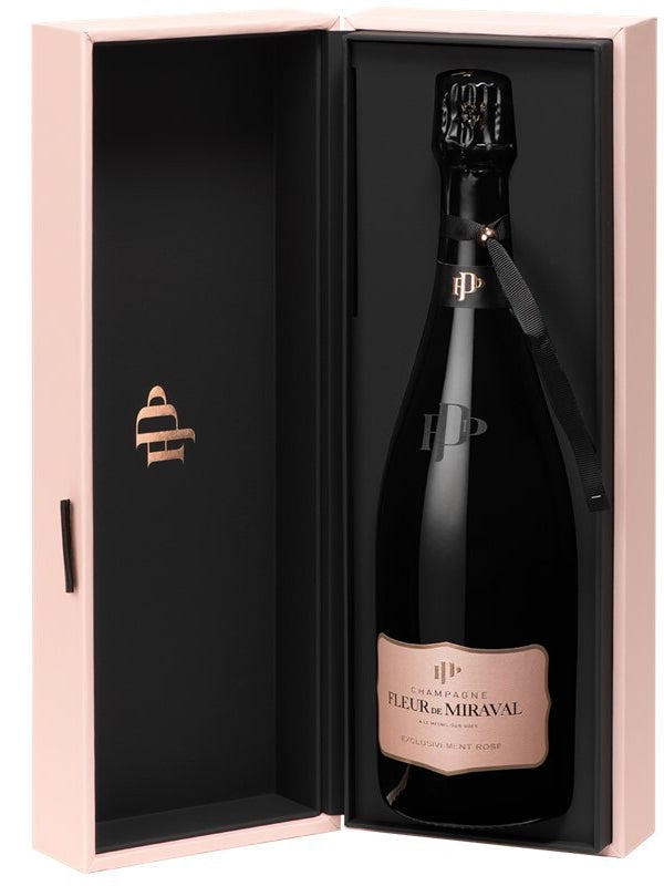 CHAMPAGNE FLEUR DE MIRAVAL EXCLUSIVEMENT ROSÉ ER1 I. 75 cL GIFT BOX