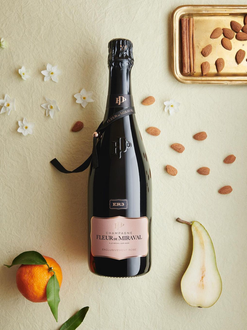 CHAMPAGNE FLEUR DE MIRAVAL EXCLUSIVEMENT ROSÉ ER3 III. 75 cL GIFT BOX