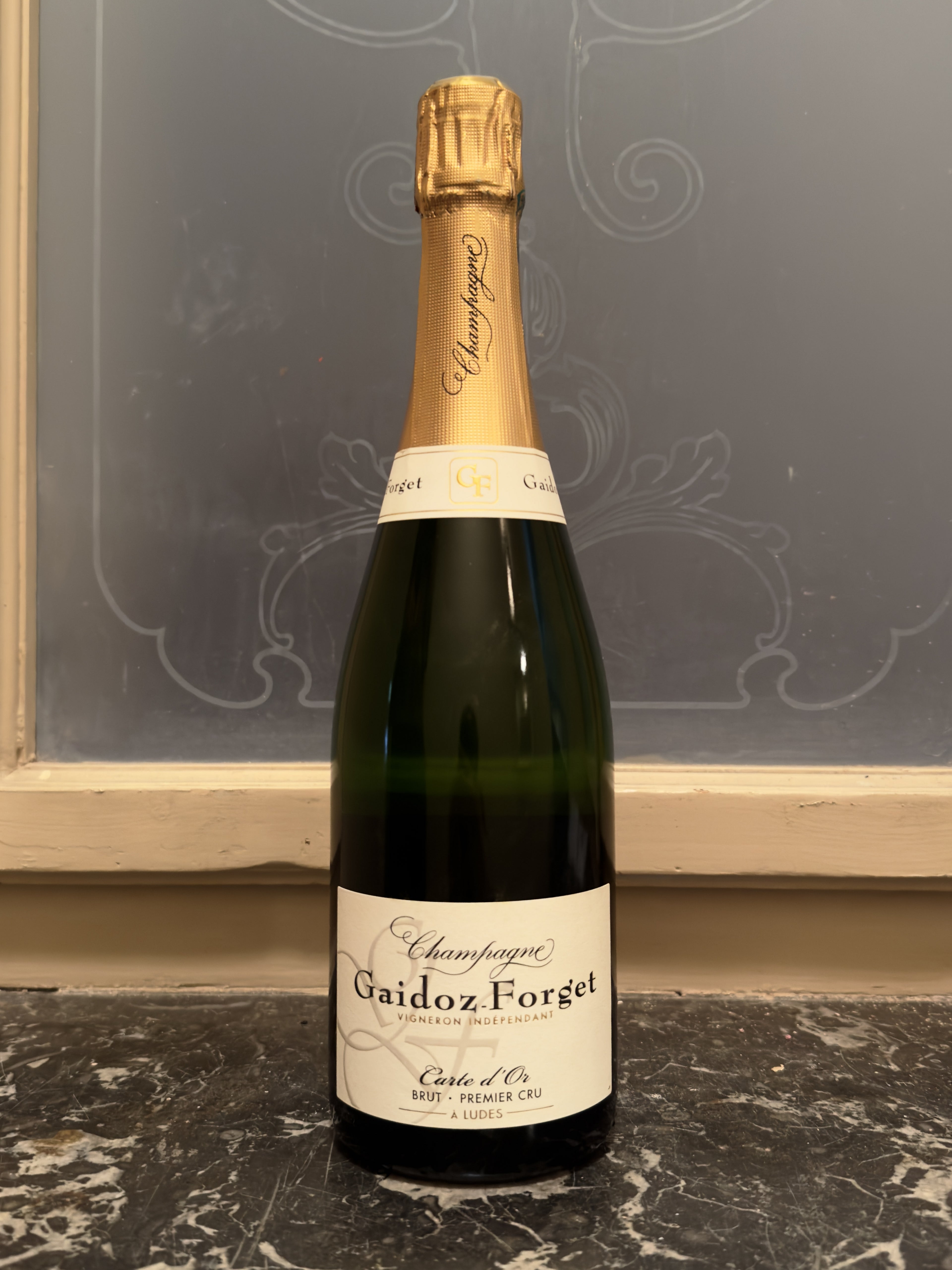 CHAMPAGNE GAIDOZ FORGET CARTE D’OR BRUT 1ER CRU 75 cL