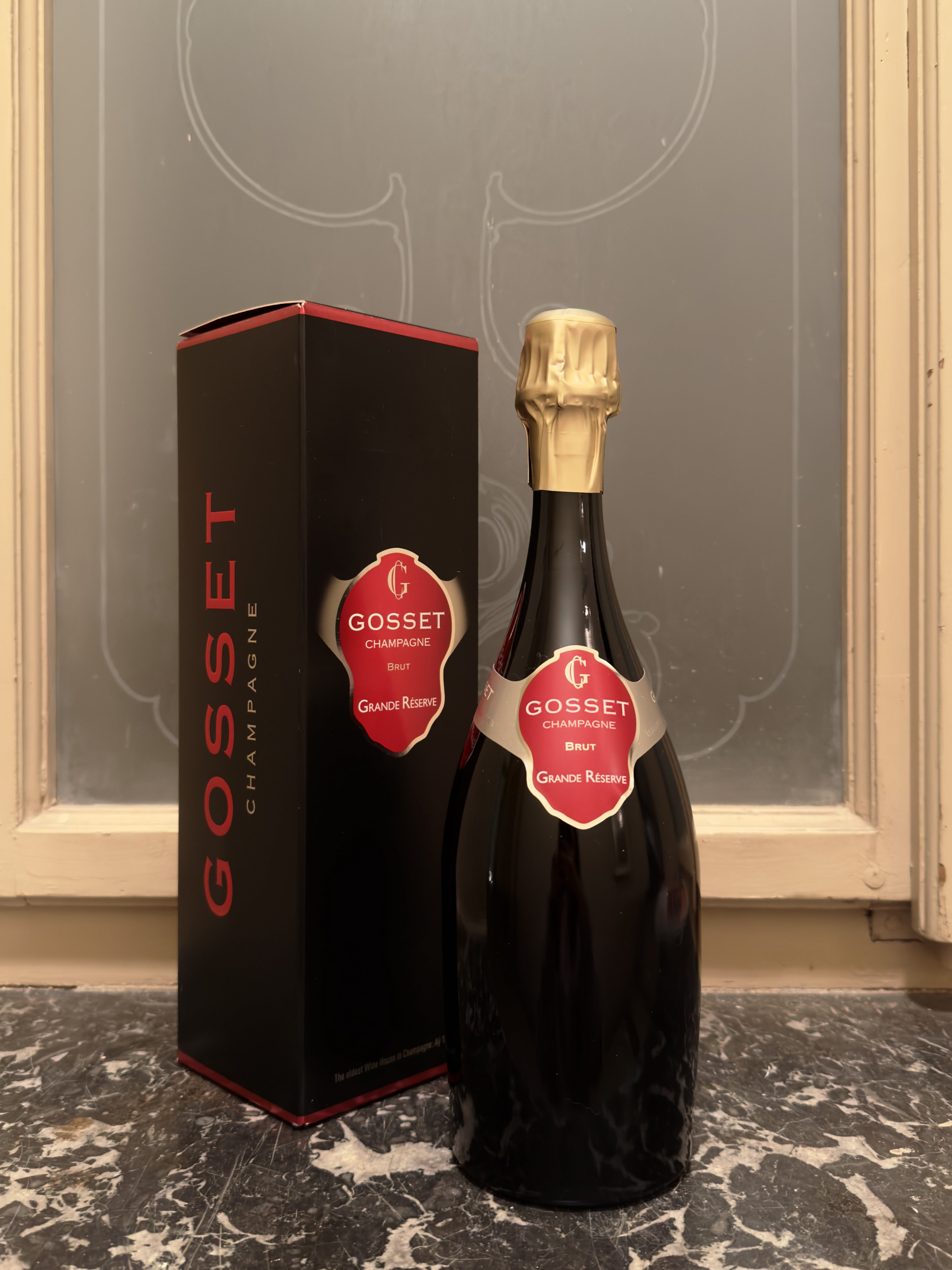CHAMPAGNE GOSSET GRANDE RÉSERVE BRUT 75 cL GIFT BOX