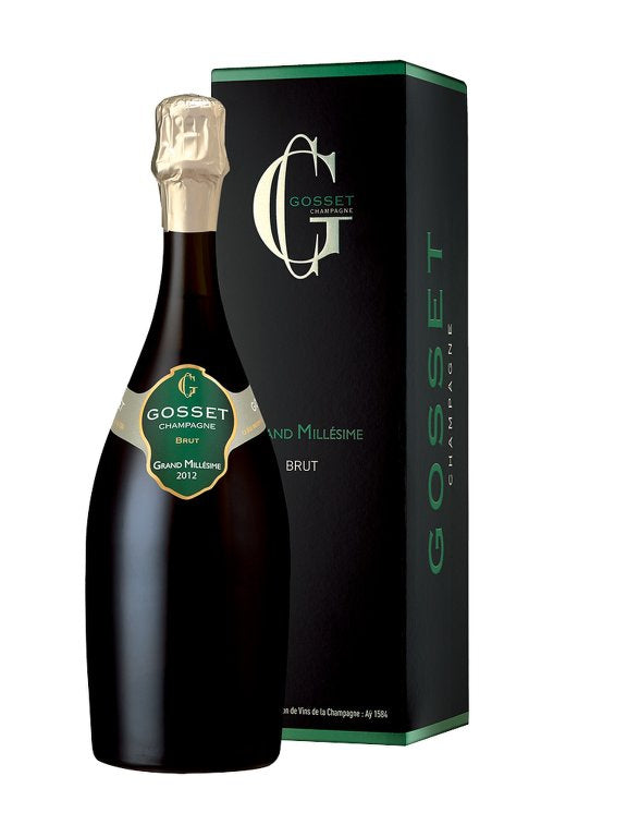 CHAMPAGNE GOSSET GRAND MILLÉSIME BRUT 2015 75 cL GIFT BOX