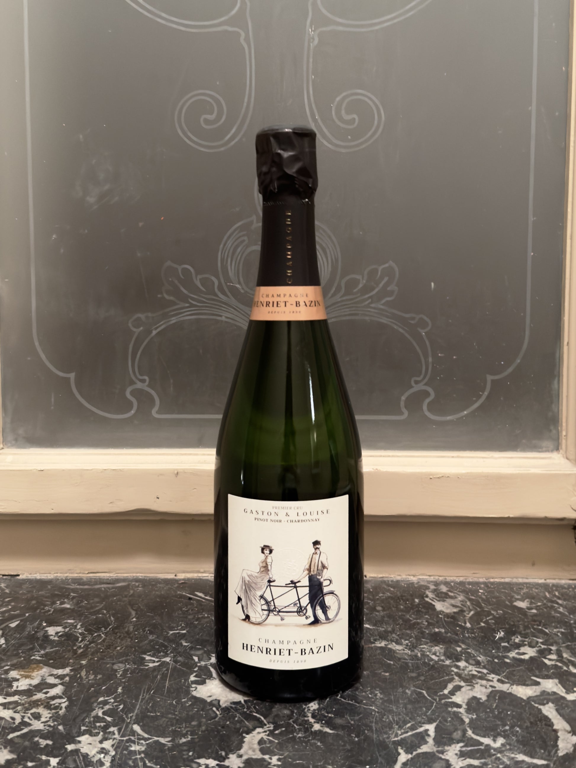 CHAMPAGNE HENRIET-BAZIN PREMIER CRU GASTON & LOUISE 75 cL