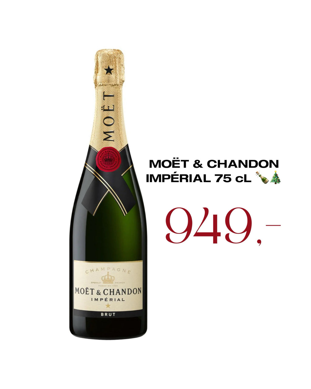 MOËT & CHANDON MOËT IMPÉRIAL BRUT 75 cL