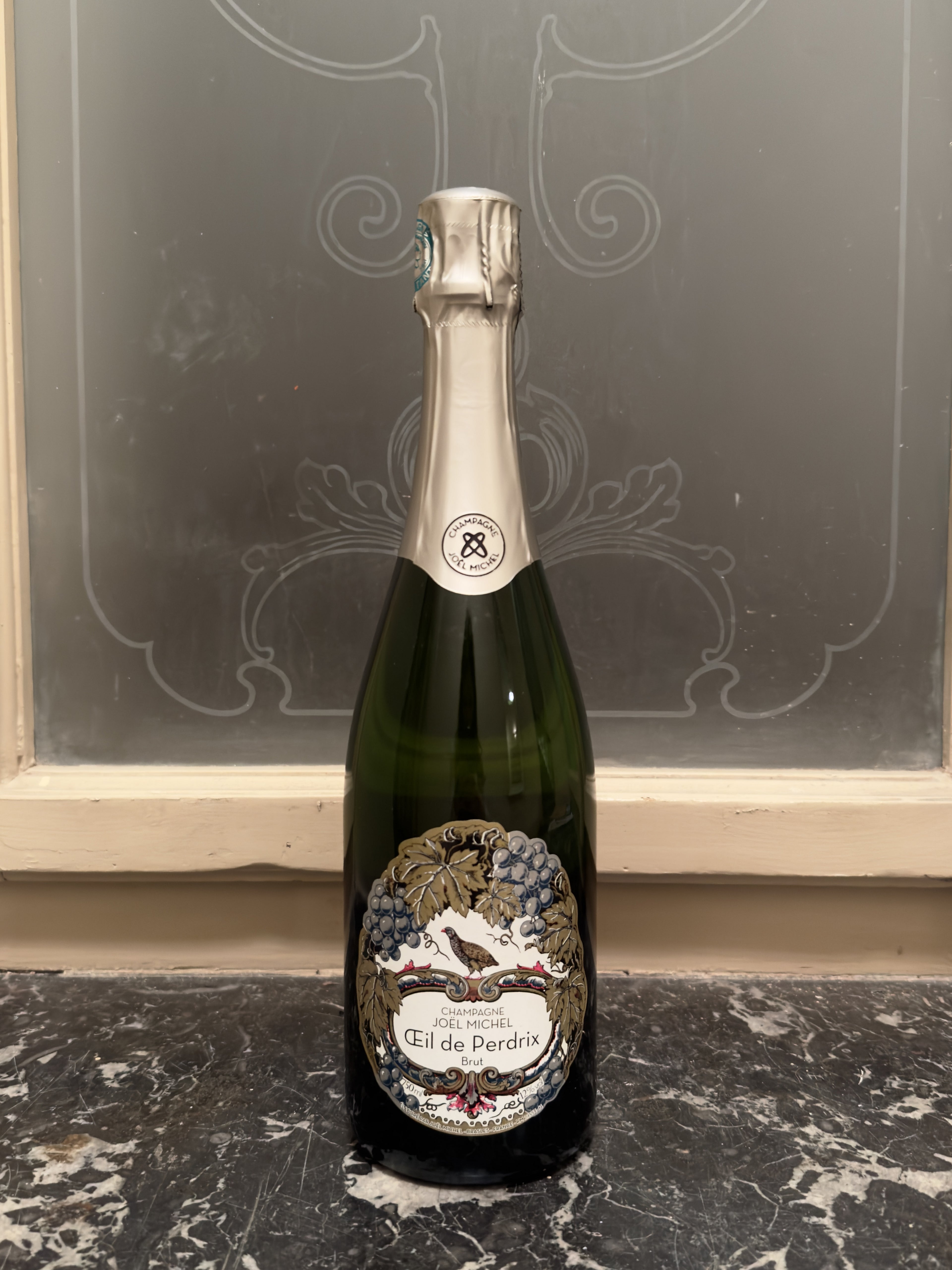 CHAMPAGNE JOËL MICHEL ŒIL DE PERDRIX BRUT 75 cL