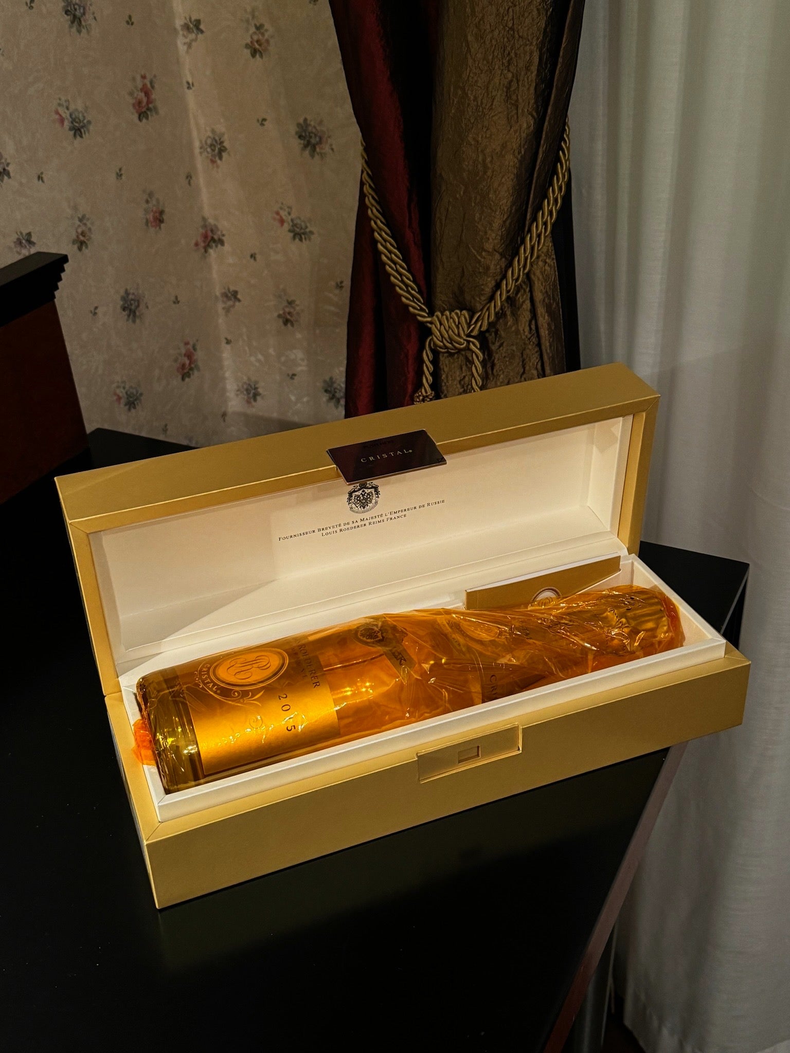 LOUIS ROEDERER CRISTAL 2015 GIFT BOX 75 cL