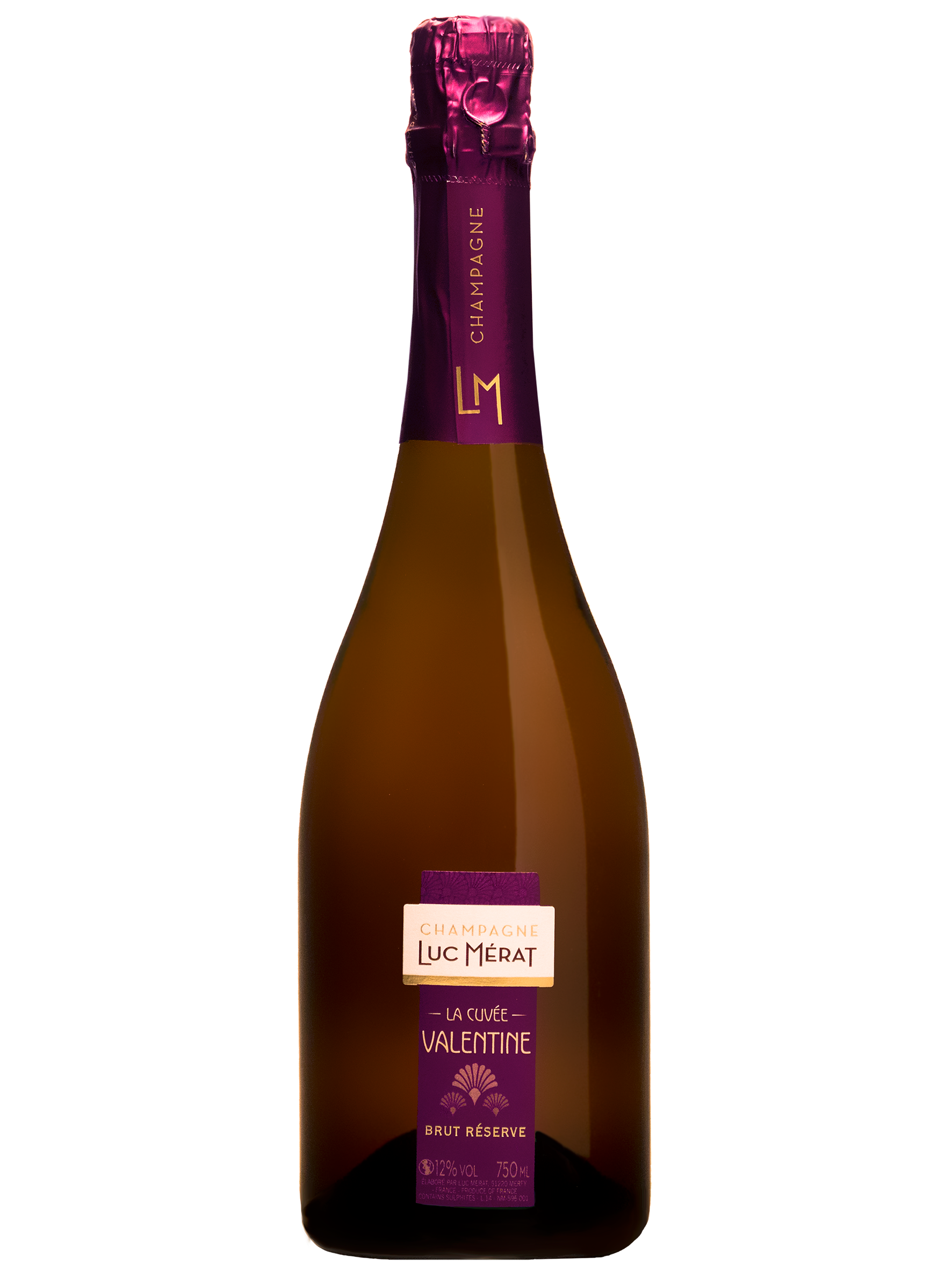 Luc Mérat La Cuvée Valentine Brut Réserve 75 cL