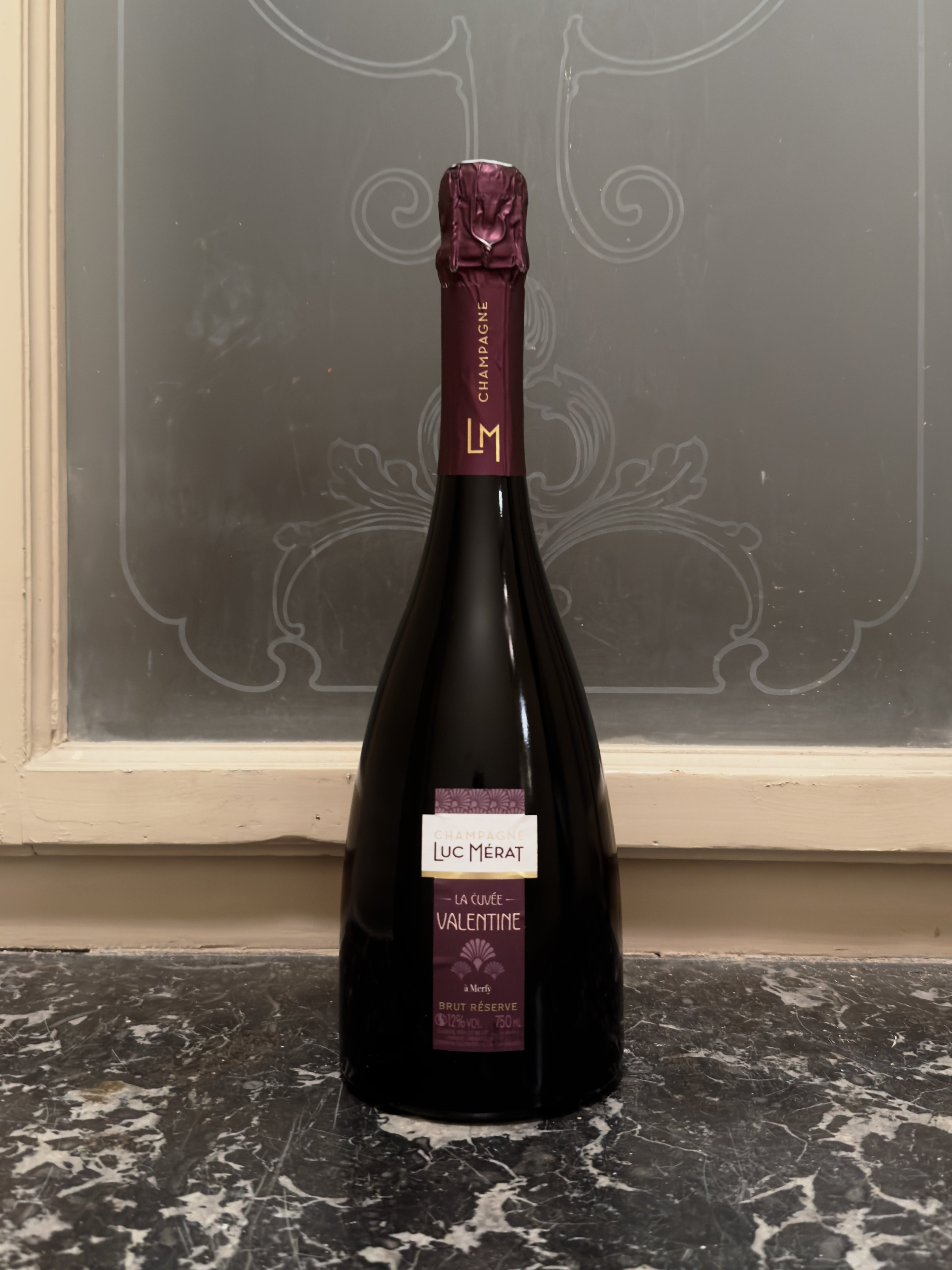 Luc Mérat La Cuvée Valentine Brut Réserve 75 cL