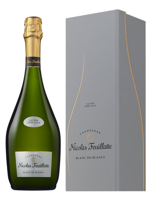 NICOLAS FEUILLATTE CUVÉE SPÉCIALE BRUT BLANC DE BLANCS 75 cL GIFT BOX