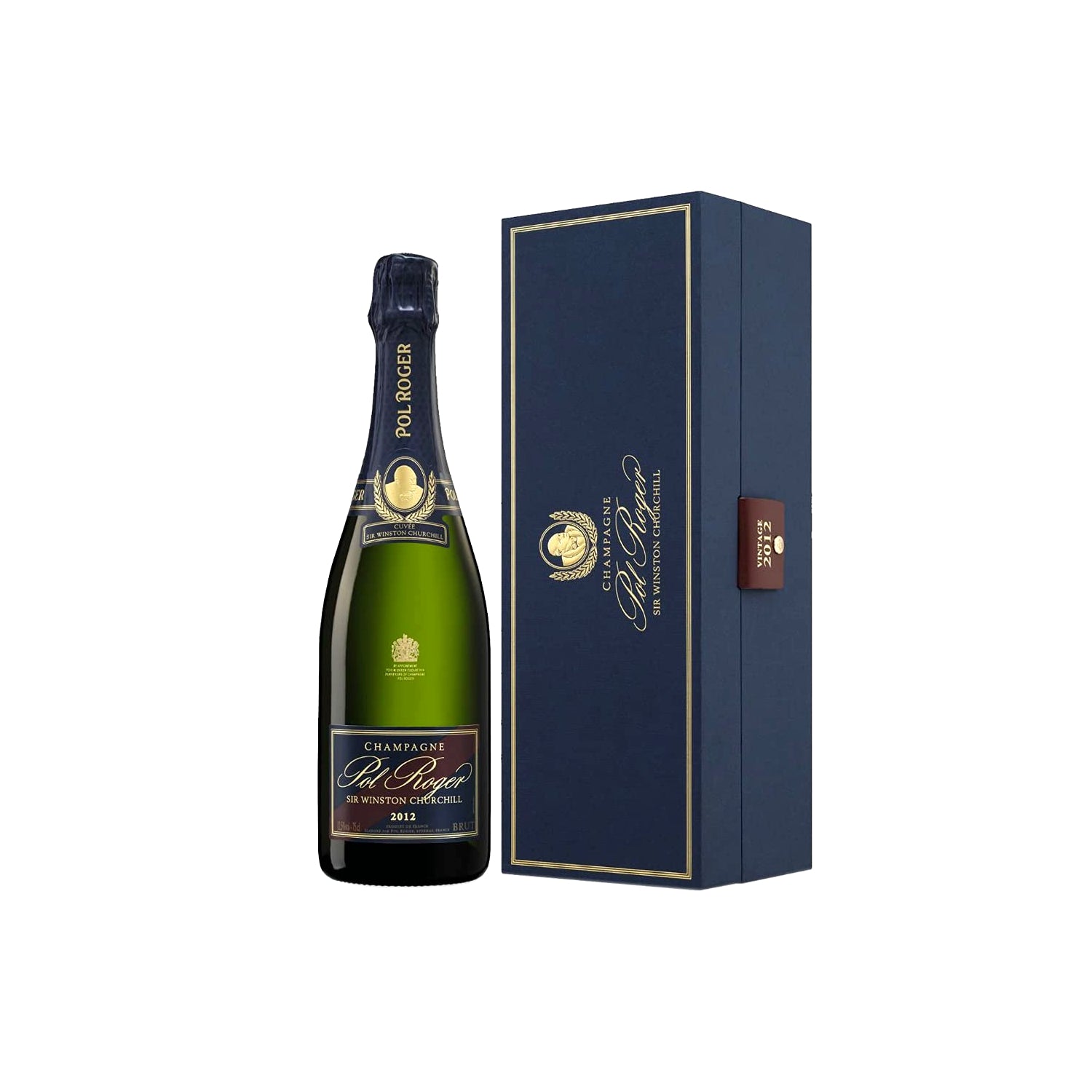 CHAMPAGNE POL ROGER SIR WINSTON CHURCHILL VINTAGE 2012 75 cL GIFT BOX