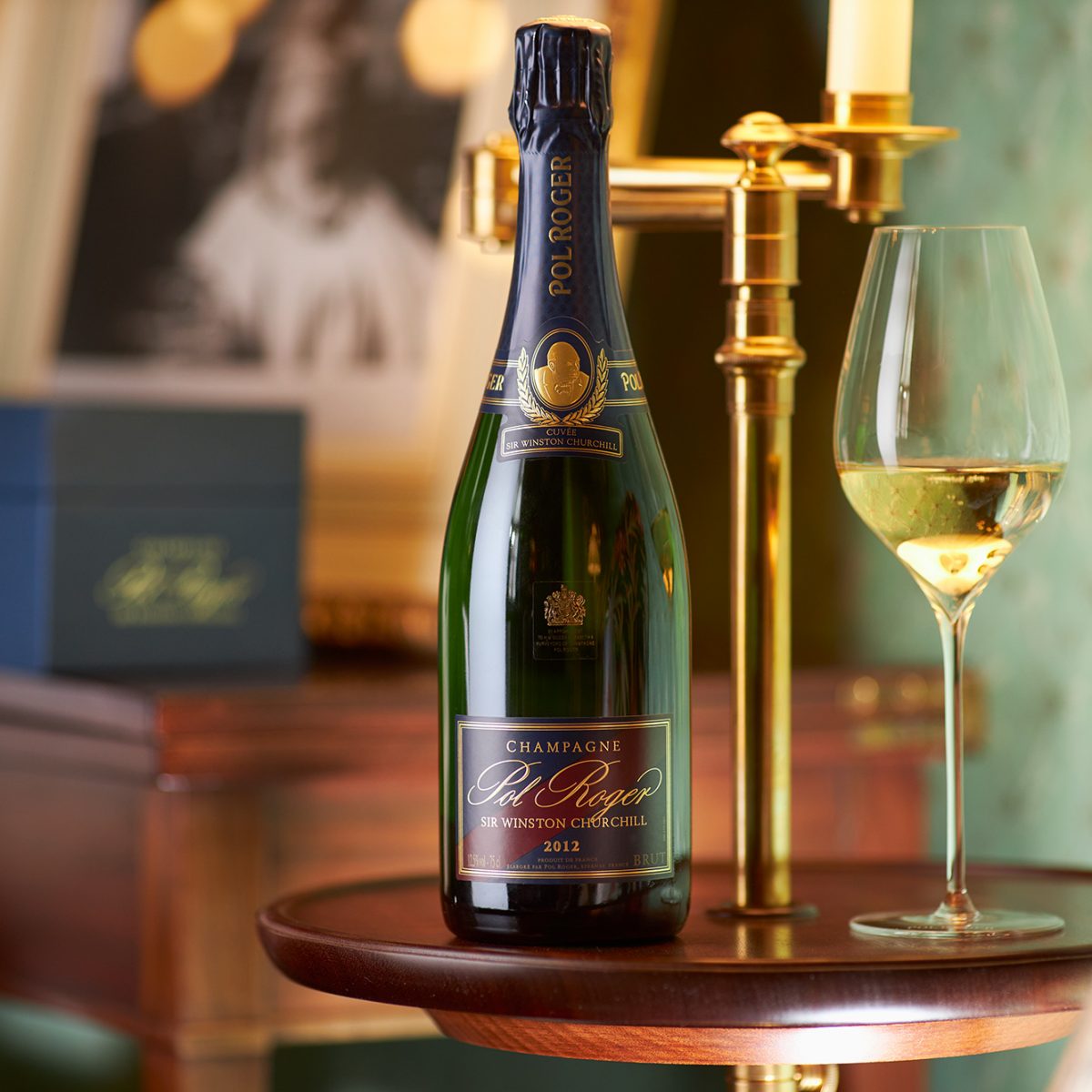 CHAMPAGNE POL ROGER SIR WINSTON CHURCHILL VINTAGE 2012 75 cL GIFT BOX