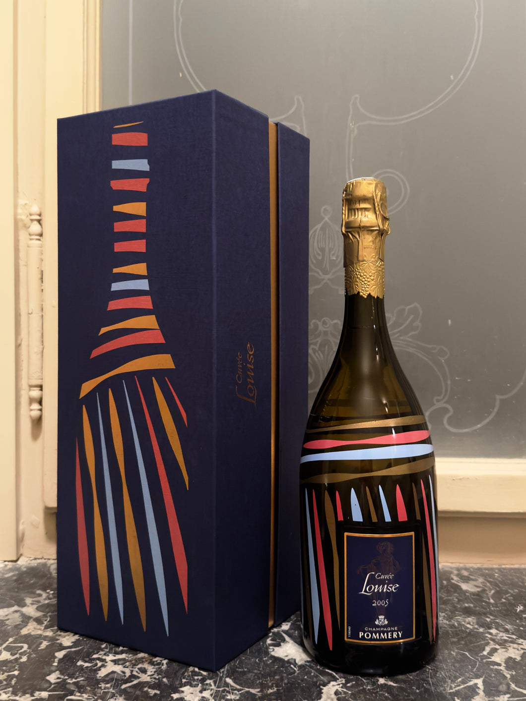 CHAMPAGNE POMMERY CUVÉE LOUISE BRUT 2005 75 cL GIFT BOX