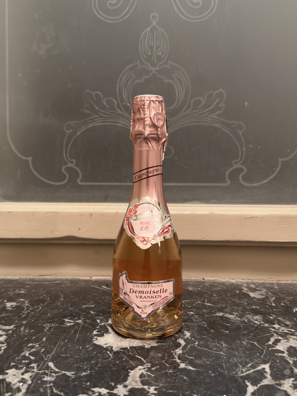 CHAMPAGNE VRANKEN DEMOISELLE ROSÉ E.O. BRUT 20 cL