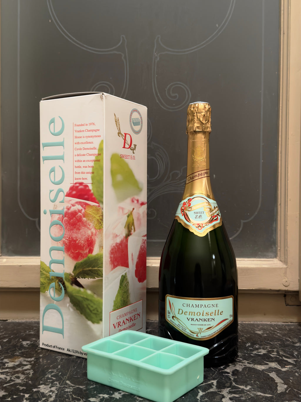 CHAMPAGNE VRANKEN DEMOISELLE SWEET E.O. SEC 75 cL GIFT BOX
