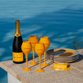 Veuve Clicquot Flute Plastique Jaune