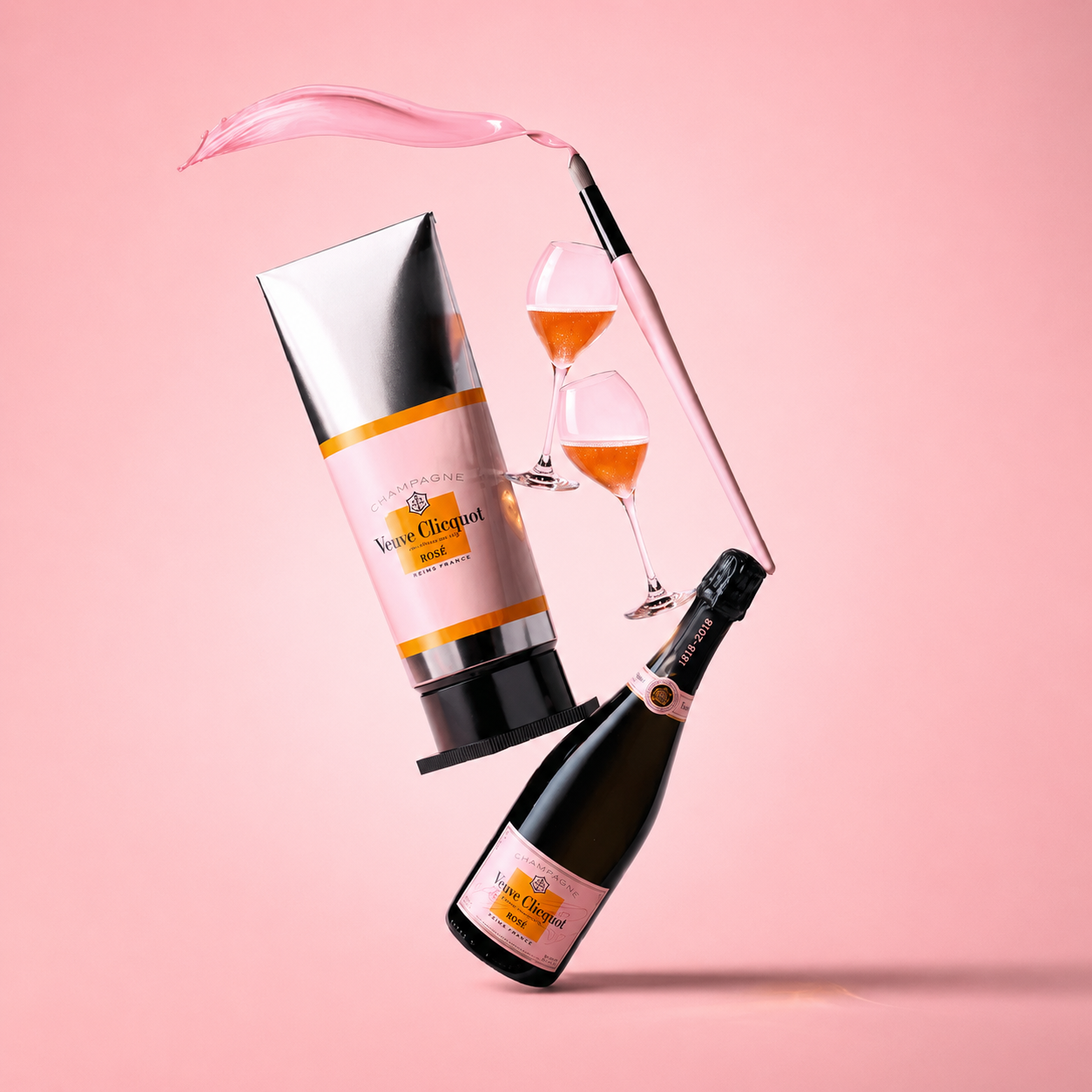 Veuve Clicquot Gouache Rosé Brut 75 cL
