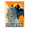 Veuve Clicquot Limited Edition 250th Anniversary Lemu Poster