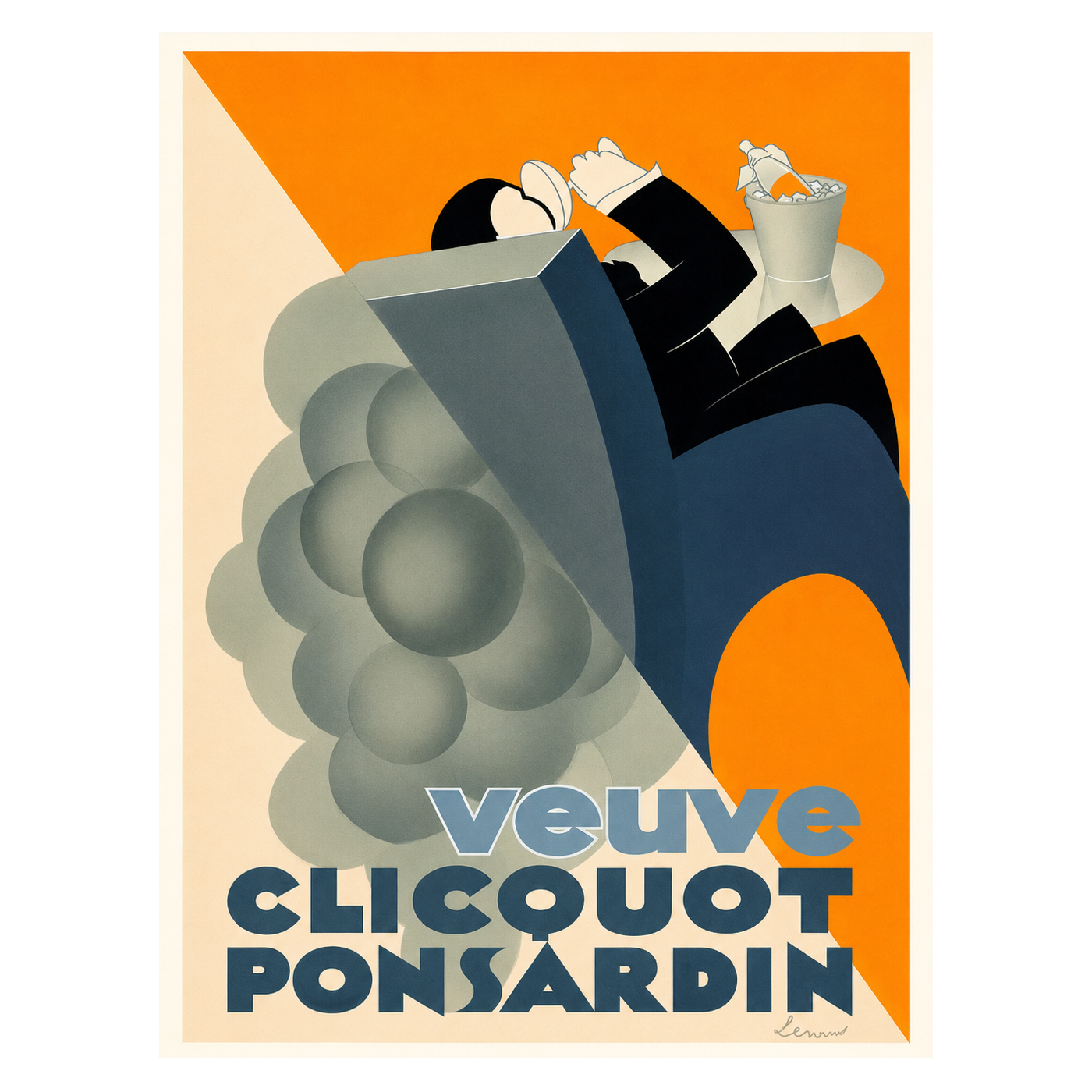 Veuve Clicquot Limited Edition 250th Anniversary Lemu Poster