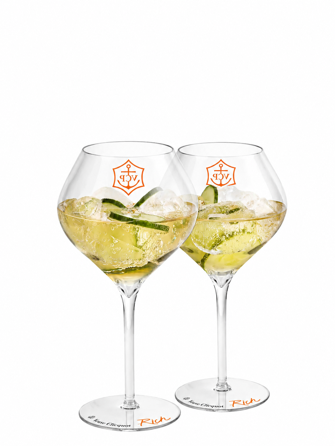 Veuve Clicquot Rich Champagne Plastic Glass