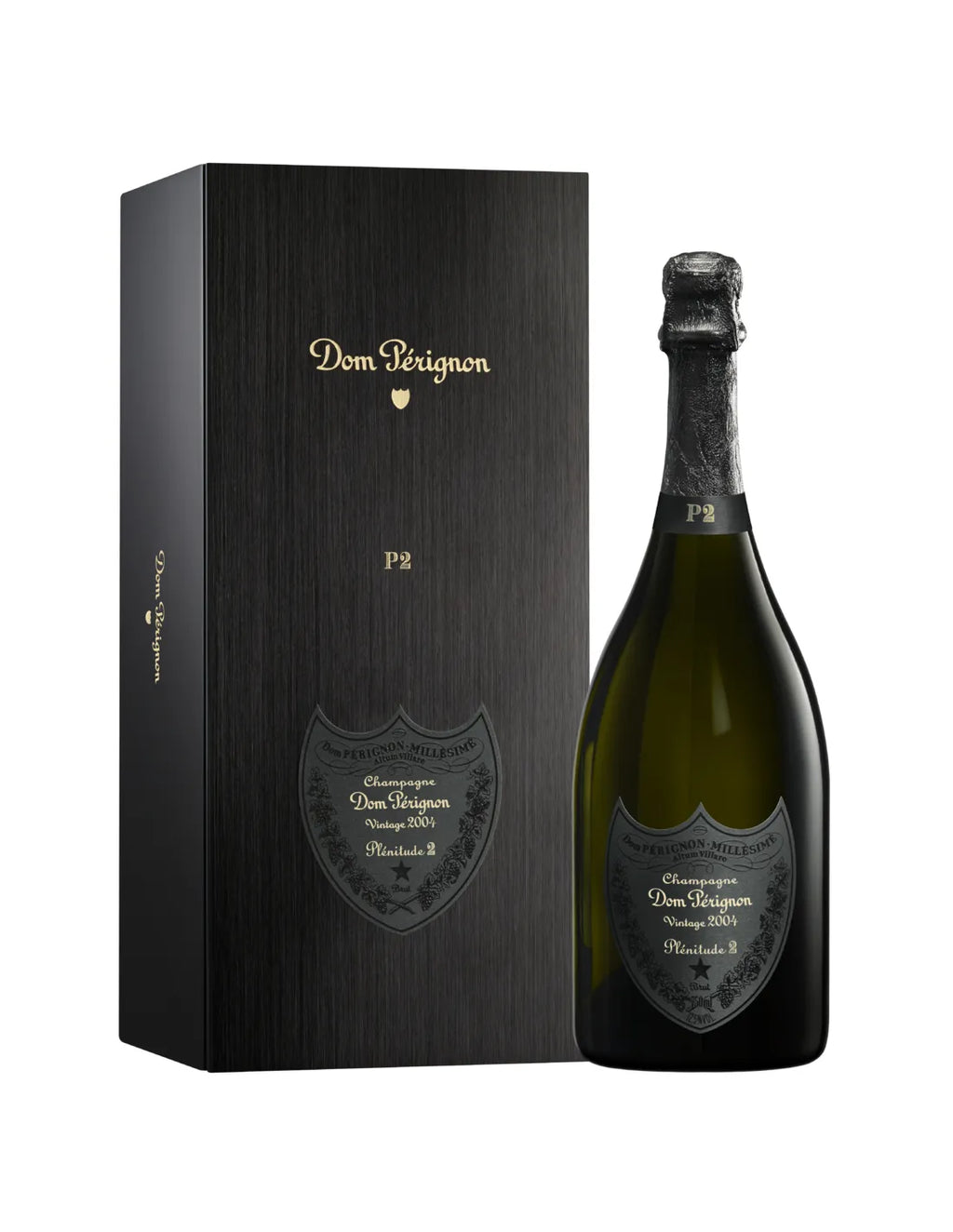 DOM PÉRIGNON P2 BRUT BLANC VINTAGE 2004 PLÉNITUDE 2 75 cL GIFT BOX, GIFT BAG