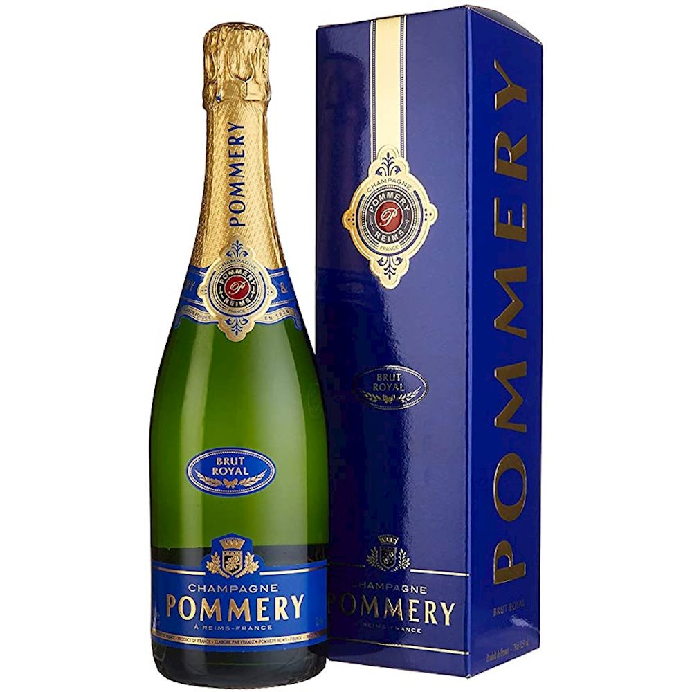 CHAMPAGNE POMMERY BRUT ROYAL GIFT BOX 75 cL 12,5 %
