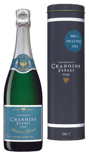CHAMPAGNE CHANOINE FRÈRES 1730 BRUT MILLÉSIME 2014 RÉSERVE PRIVÉE 75 cL GIFT BOX
