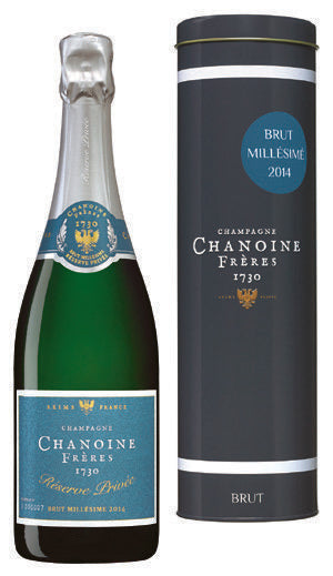 CHAMPAGNE CHANOINE FRÈRES 1730 BRUT MILLÉSIME 2014 RÉSERVE PRIVÉE 75 cL GIFT BOX