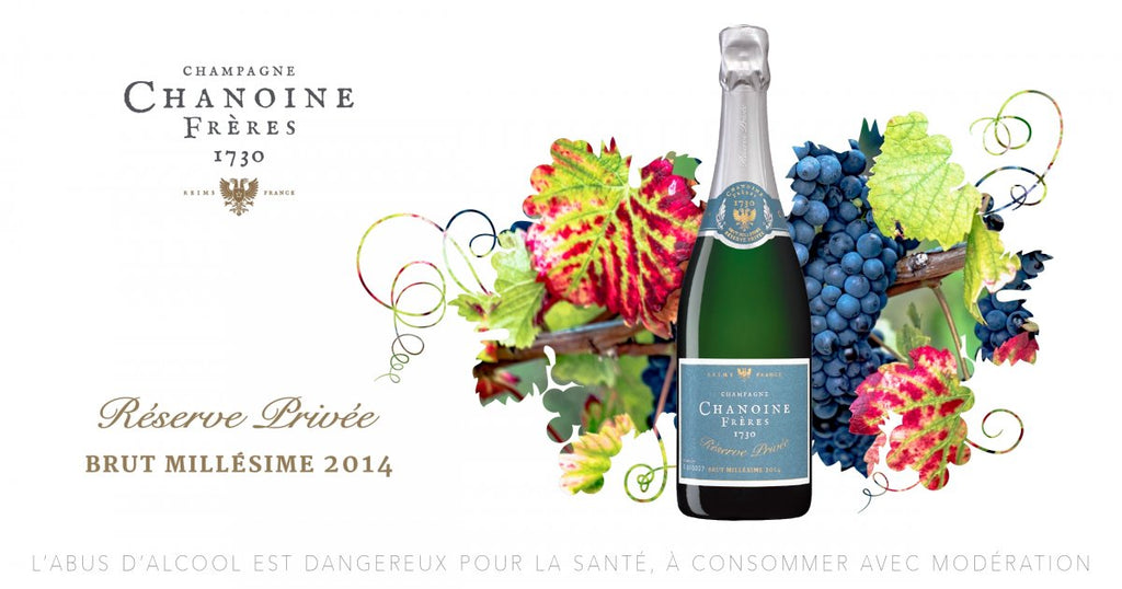 CHAMPAGNE CHANOINE FRÈRES 1730 BRUT MILLÉSIME 2014 RÉSERVE PRIVÉE 75 cL GIFT BOX