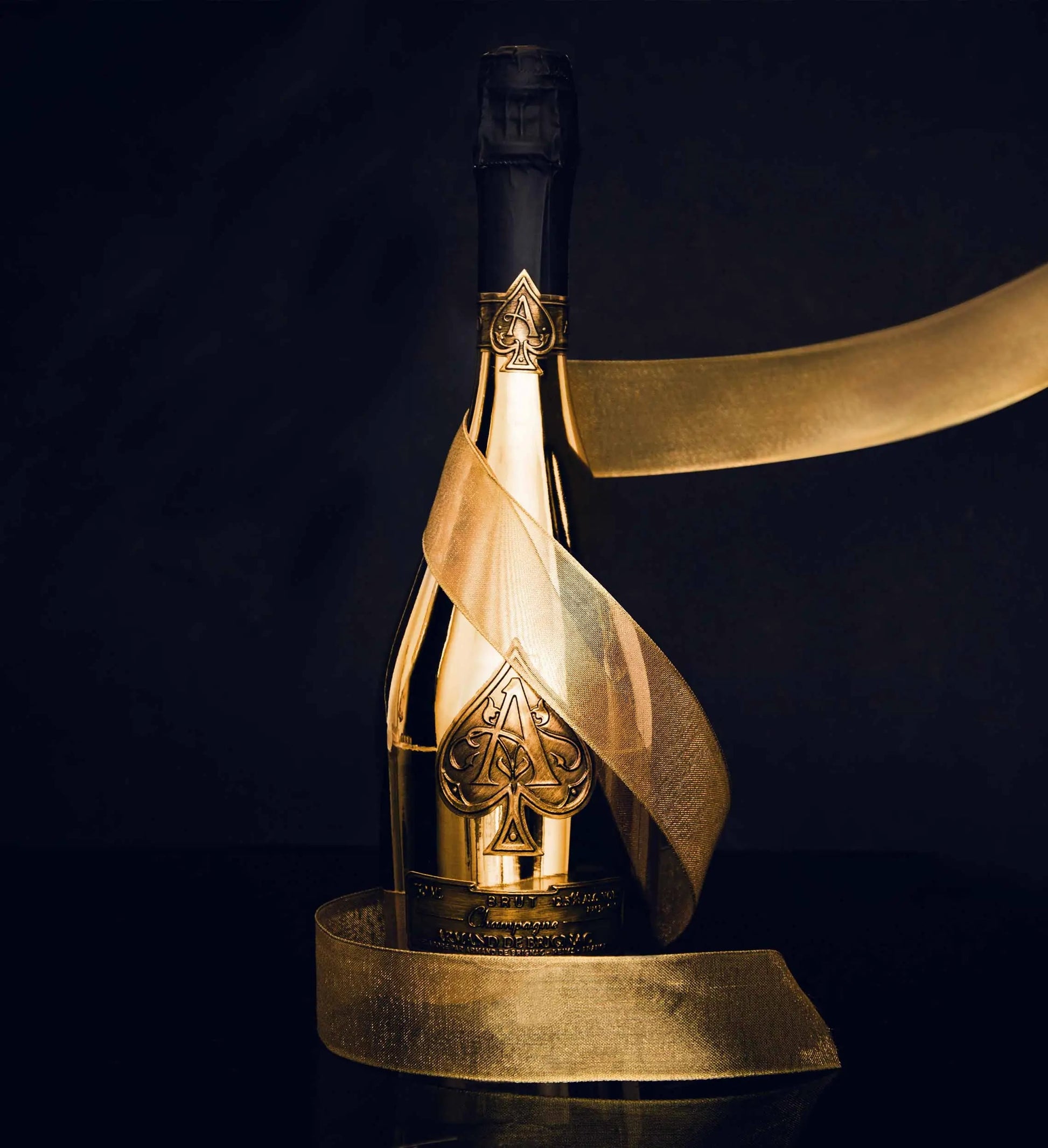 ARMAND DE BRIGNAC GOLD BRUT 75 cL GIFT BOX, GIFT BAG