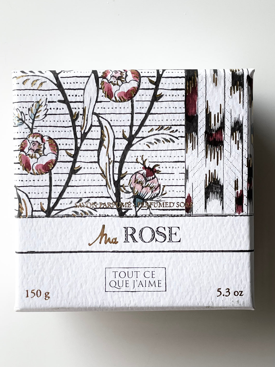 TOUT CE QUE J’AIME ~ Ma ROSE savon parfumé 150 g ~⁠ růže