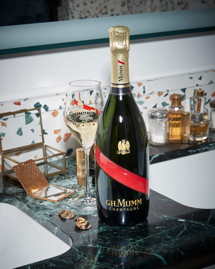 G.H.MUMM GRAND CORDON BRUT 75 cL GIFT BOX, GIFT BAG