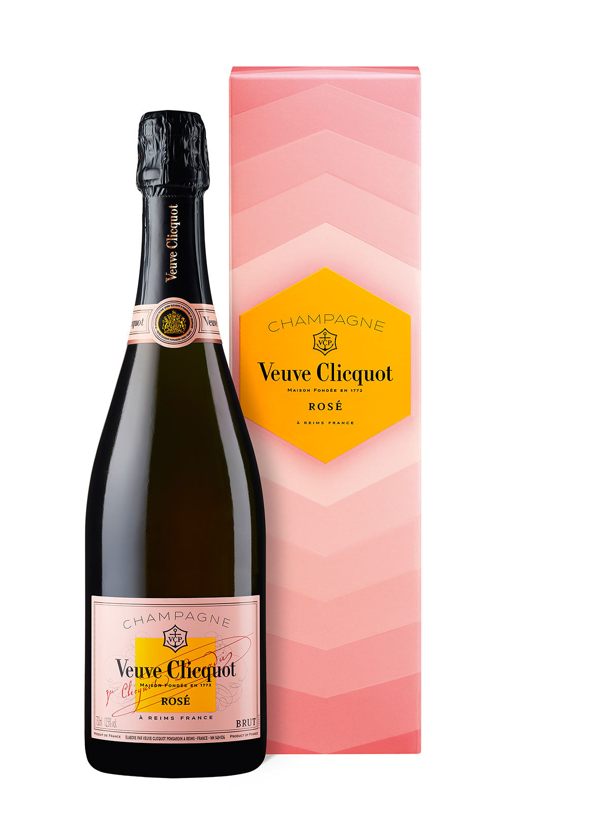 VEUVE CLICQUOT RADIANT RETRO ROSÉ 75 cL GIFT BOX